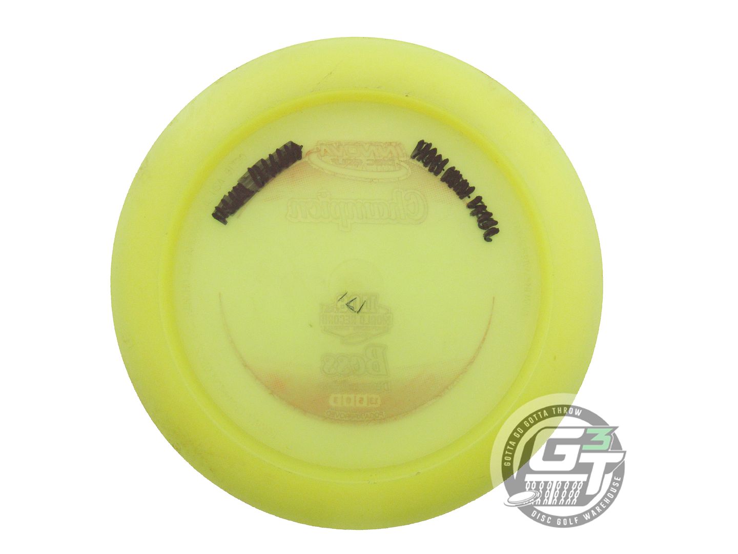 USED Innova Champion Boss 171g Yellow Red Foil Distance Driver Golf Disc