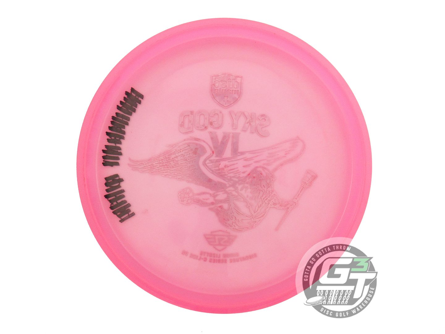 USED DiscMania SKY GOD 4 C-Line P2 174g Pink Red Shatter Foil Putter Golf Disc