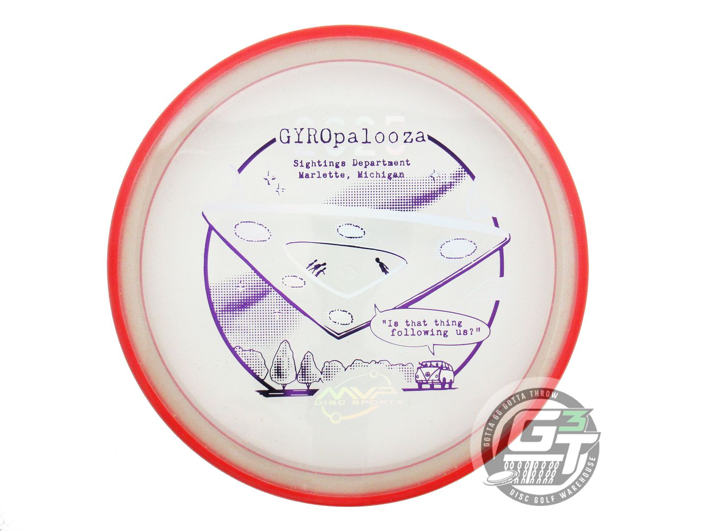 USED Axiom Discs [GYROPALOOZA] Eclipse Proton Pyro 177g Clear Midrange Golf Disc