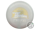 USED Discraft Titanium Buzzz 180g Gray Gold Bubble Foil Midrange Golf Disc