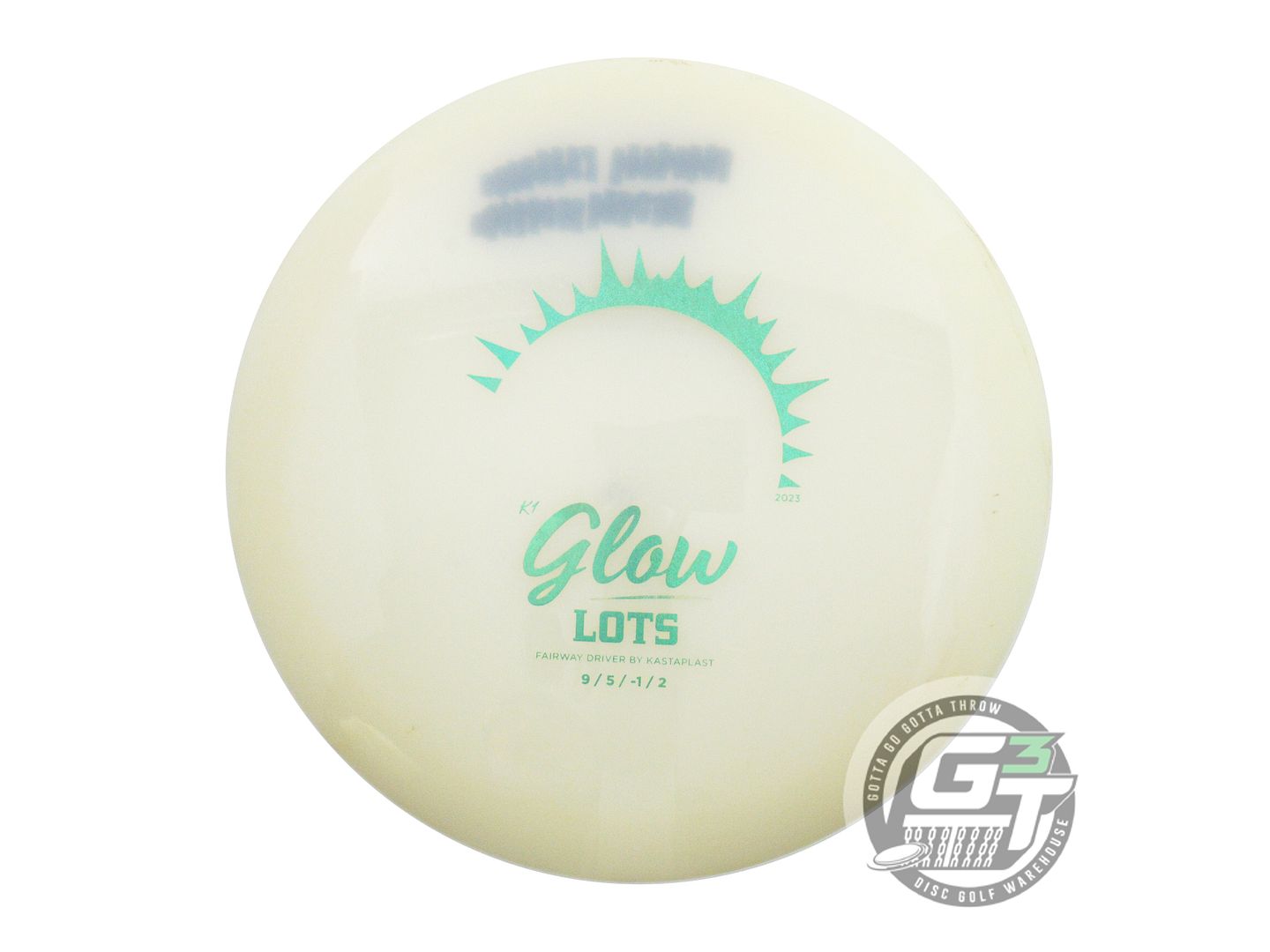 USED Kastaplast [2023] K1 Glow Lots 172g Green Glitter Foil Fairway Driver Disc