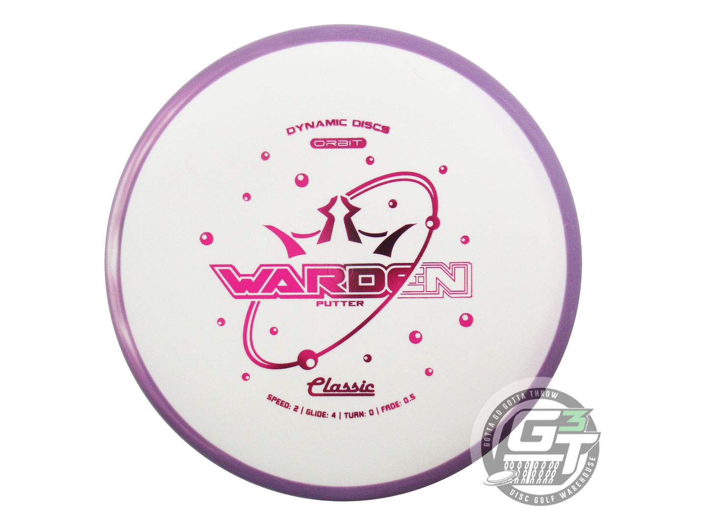 Dynamic Discs Classic Line Orbit Warden Putter Golf Disc (Individually Listed)