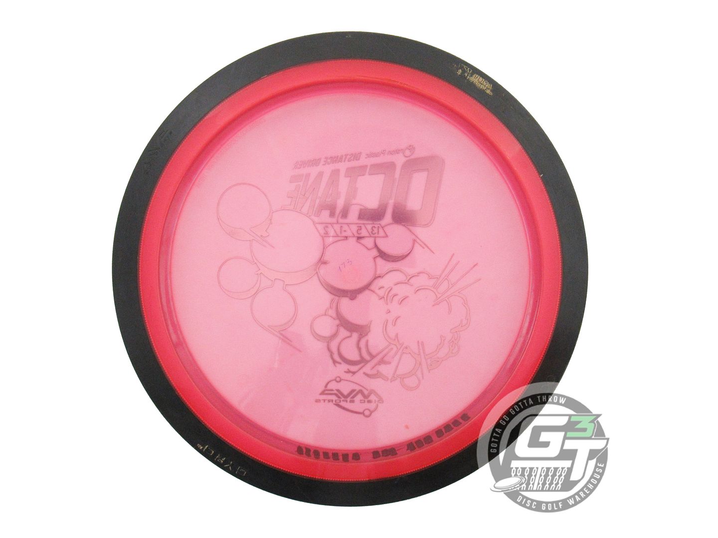 USED MVP Disc Sports Proton Octane 173g Pink Distance Driver Golf Disc