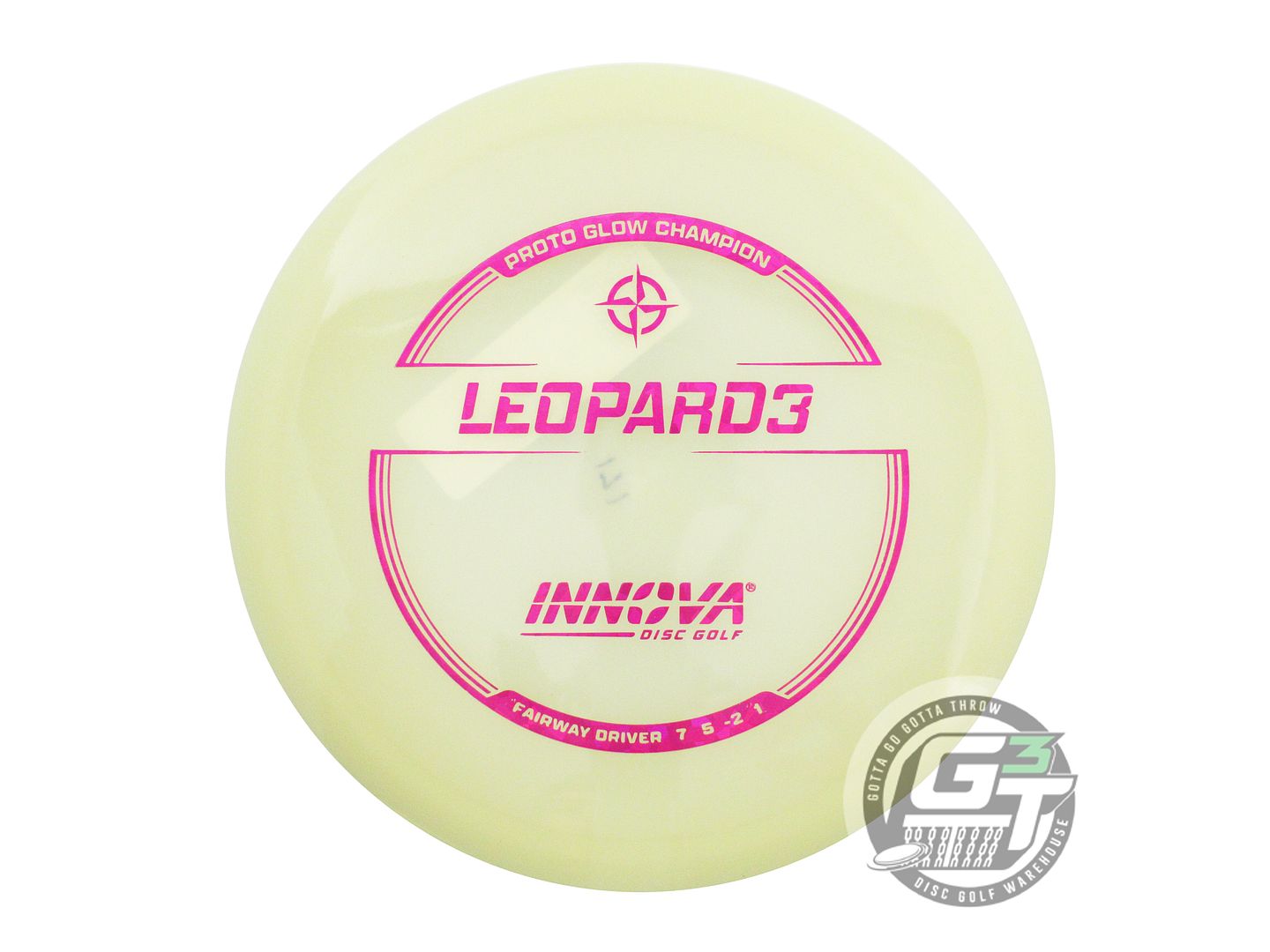 Innova Proto Glow Champion Leopard3 Fairway Driver Golf Disc (Individually Listed) - Gotta Go Gotta Throw