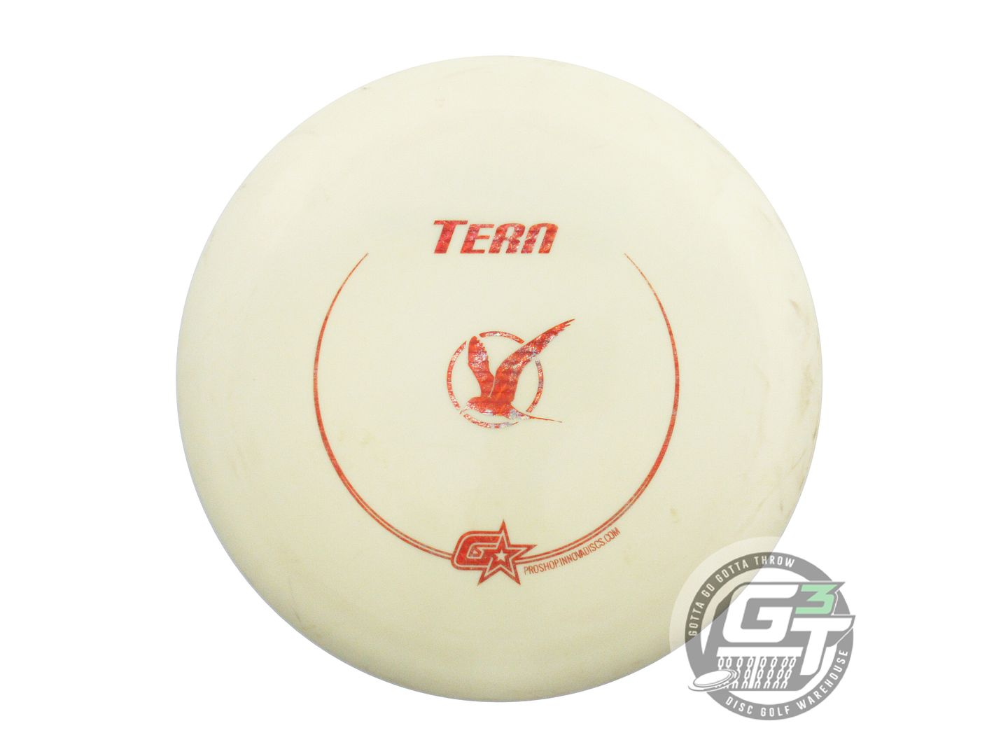 USED Innova [LE] GStar Tern 174g Cream Red Foil Distance Driver Golf Disc