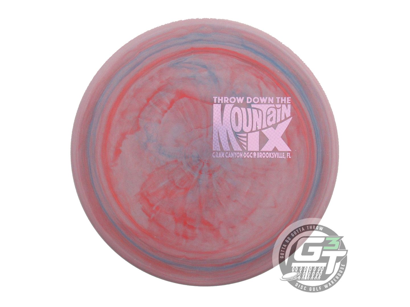 USED Discraft [MOUNTAIN MIX] Jawbreaker Zone 168g Purple-Red Putter Disc