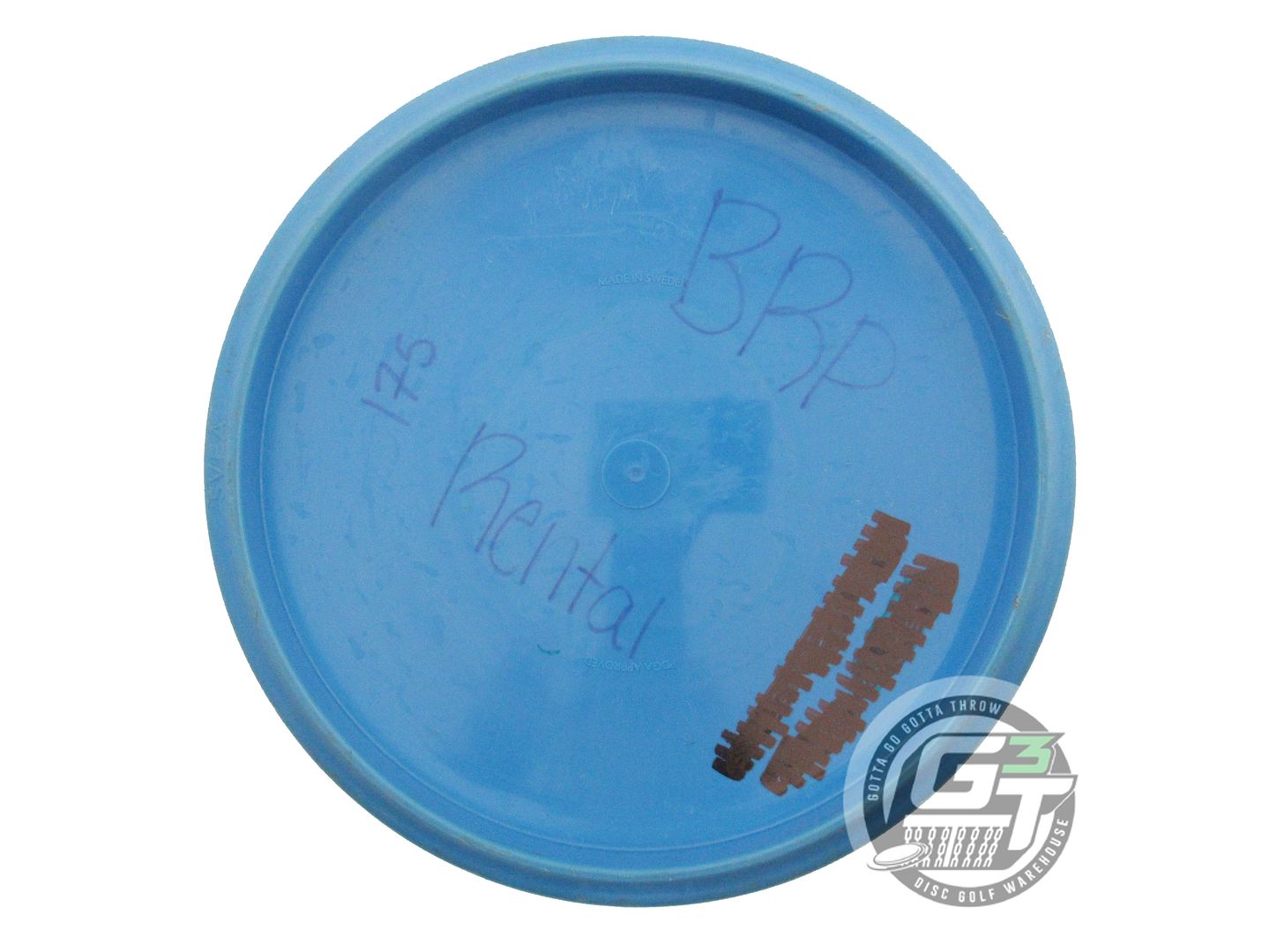 USED Kastaplast K1 Svea 175g Blue Gold Foil Midrange Golf Disc