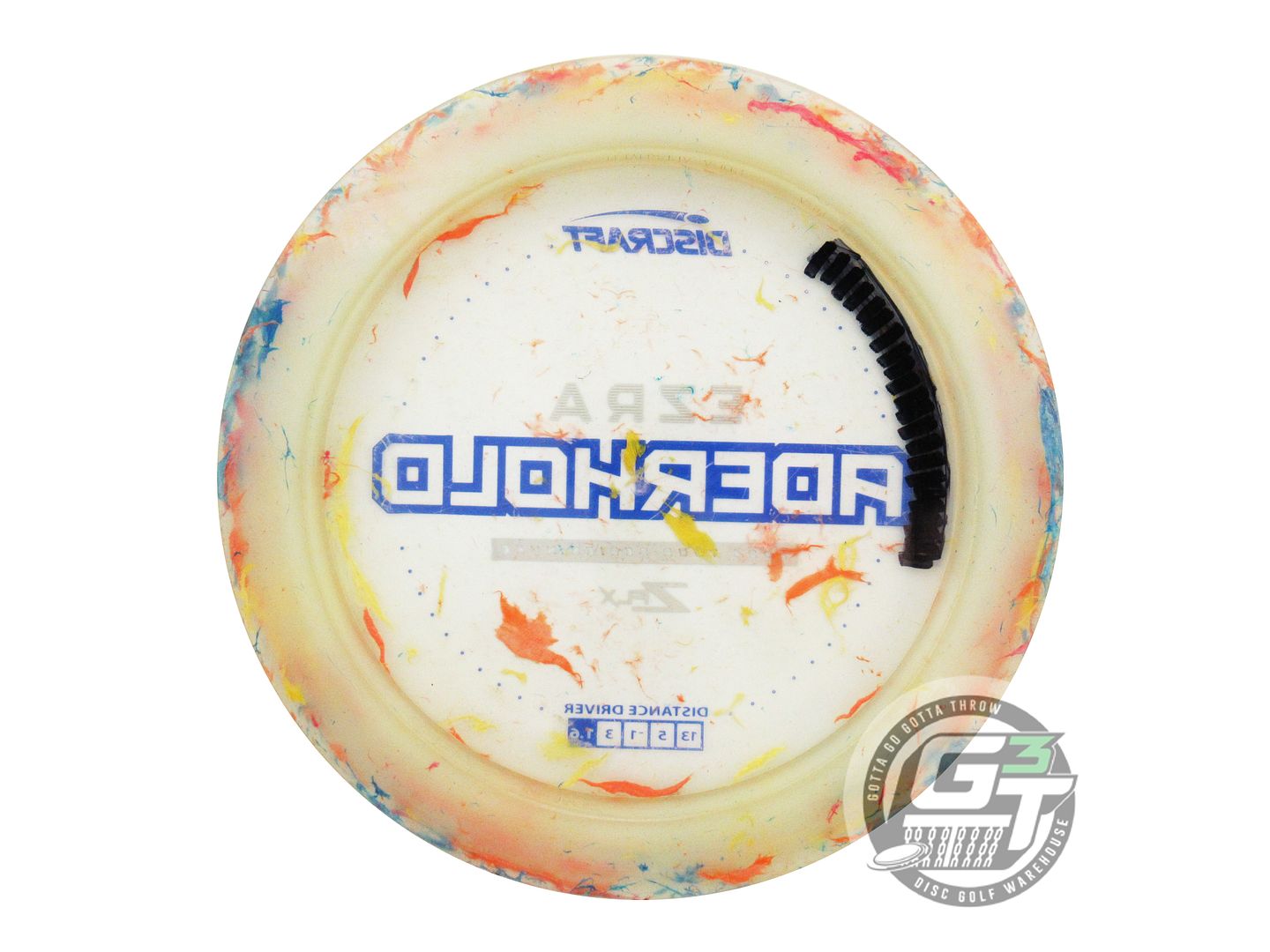 USED Discraft [ADERHOLD] Jawbreaker Z FLX Nuke 175g Blue Stamp Driver Golf Disc