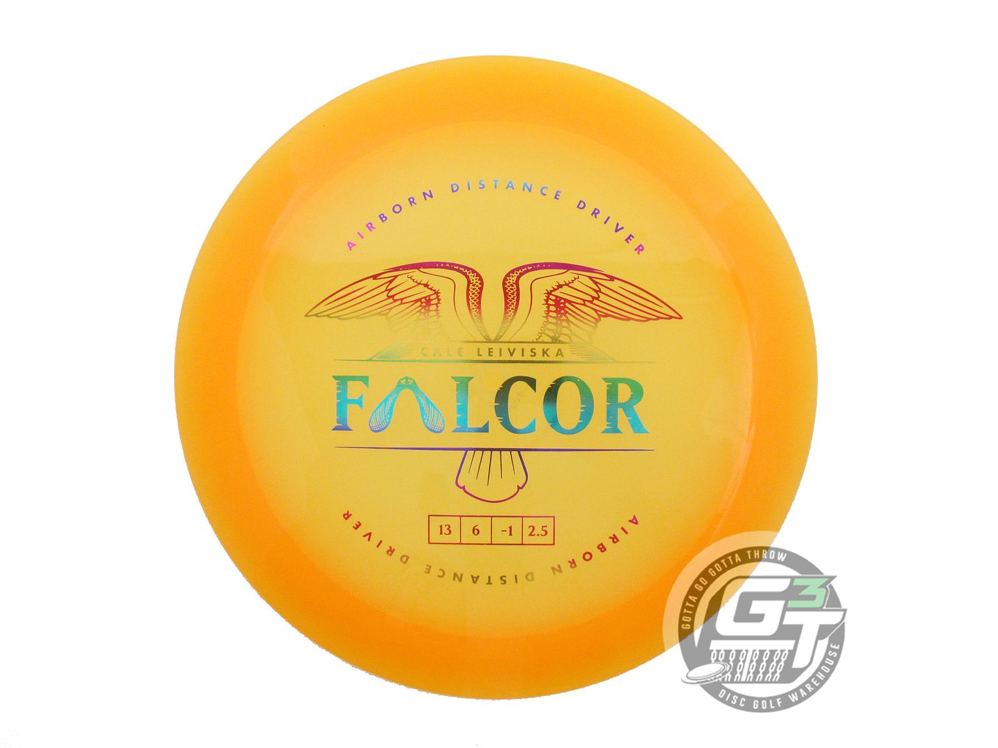 USED Prodigy Discs [LEIVISKA] 400 Falcor 174g Marigold Distance Driver Golf Disc