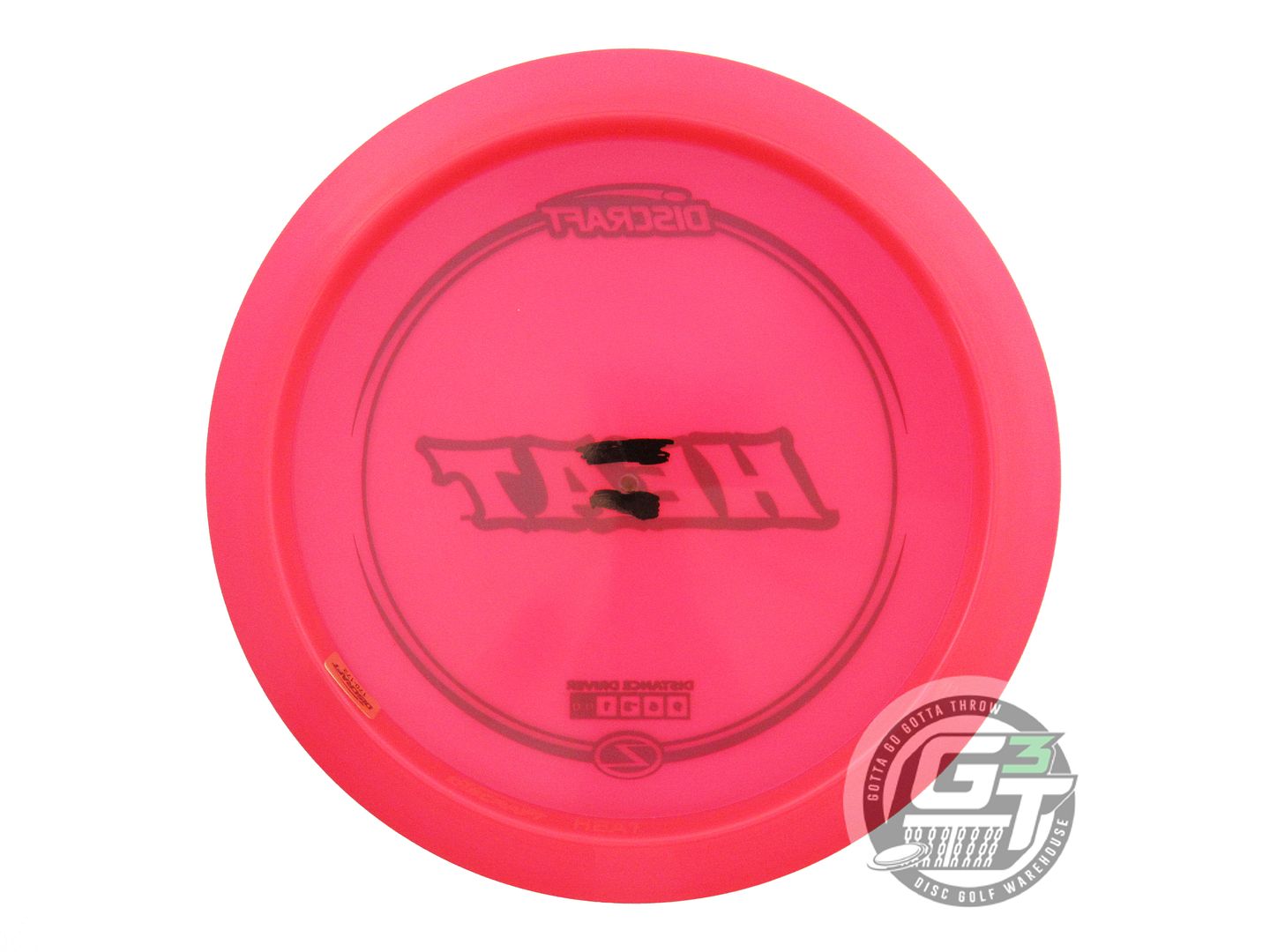 USED Discraft Z Heat 173g Pink Black Stamp Distance Driver Golf Disc