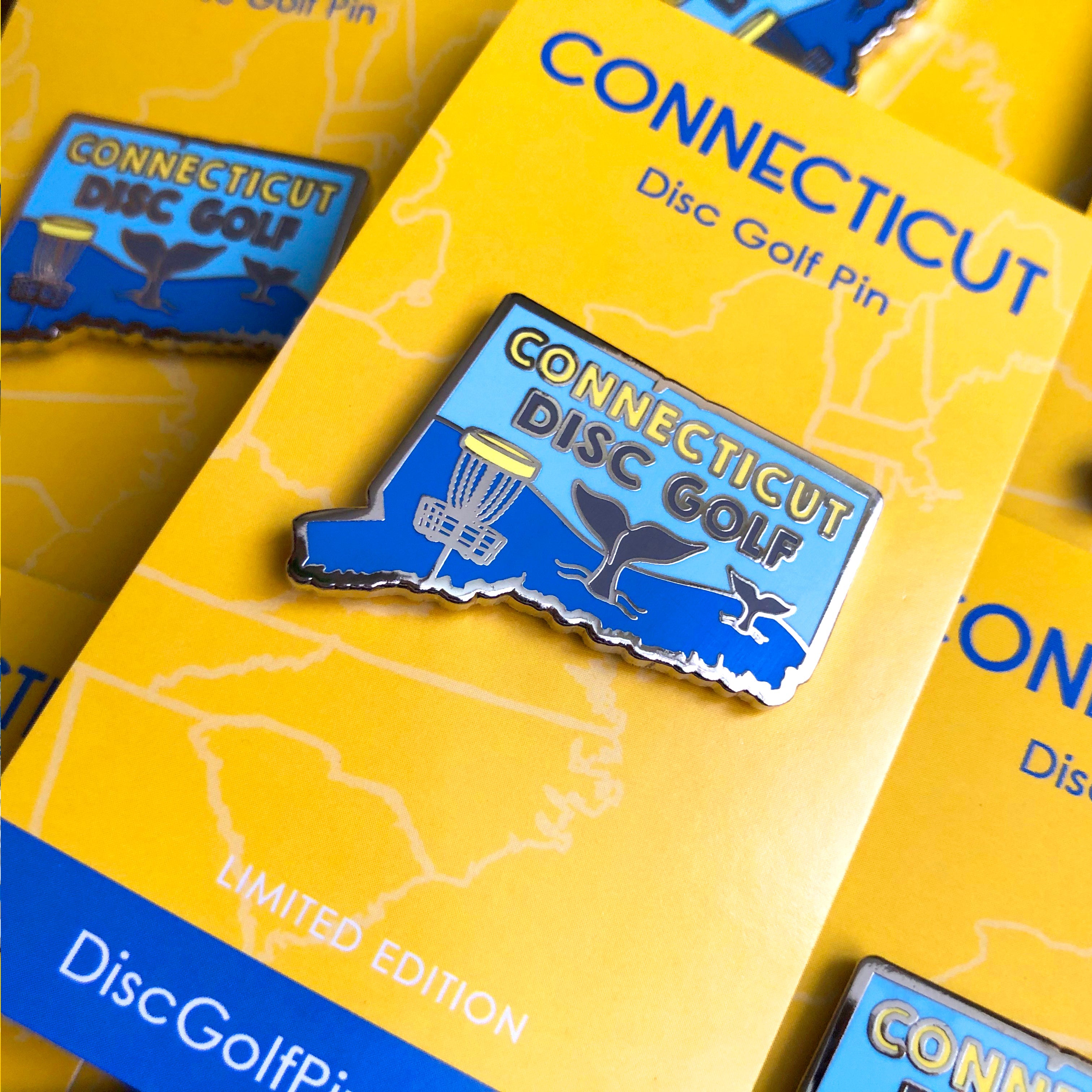 Connecticut Disc Golf Pin