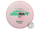 USED Discraft [McBETH] ESP Buzzz 179g Lt. Pink Green Foil Midrange Golf Disc