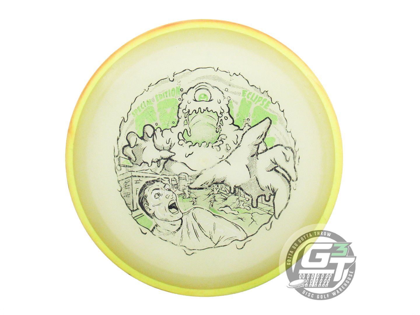 USED Axiom Discs [SE] Eclipse Proton Crave 168g Yellow Rim Fairway Driver Disc