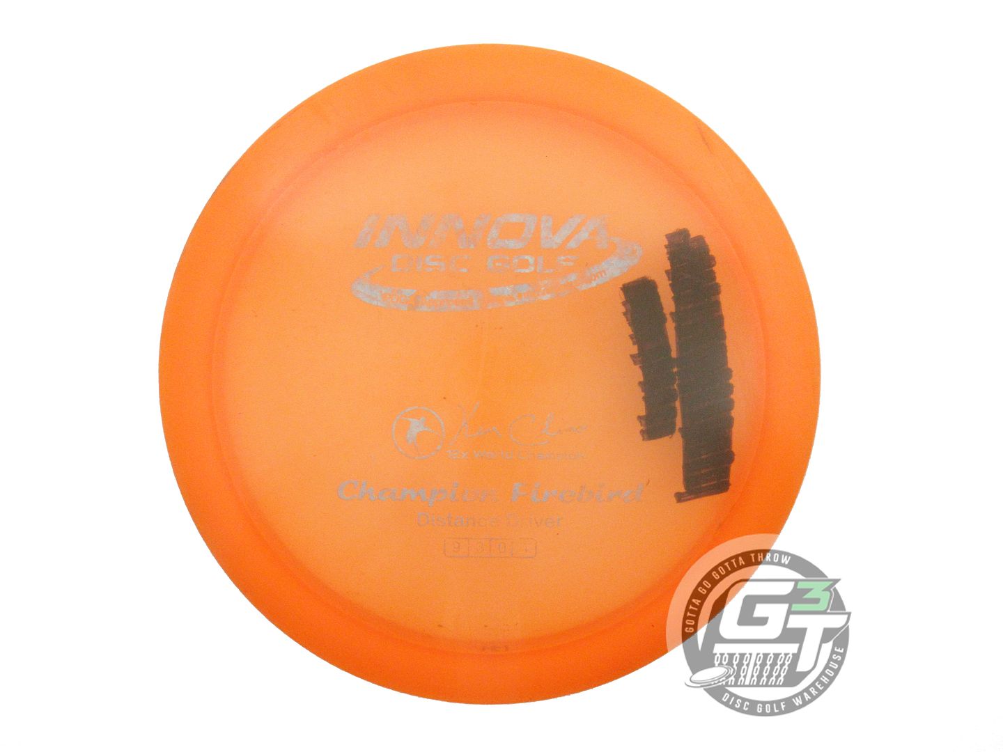 USED Innova Champion Firebird 171g Orange Silver Stamp Distance Driver Golf Disc