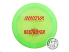 USED Innova Champion Destroyer 171g Lime Red Star Foil Distance Driver Golf Disc