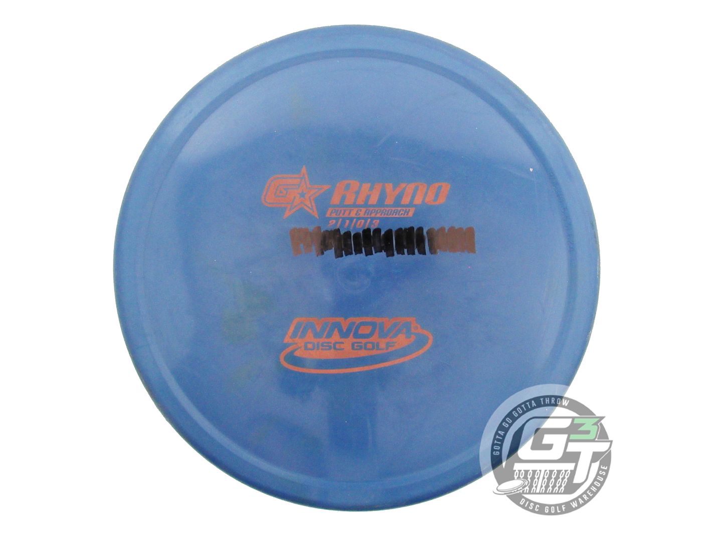 USED Innova GStar Rhyno 172g Blue Orange Stamp Putter Golf Disc