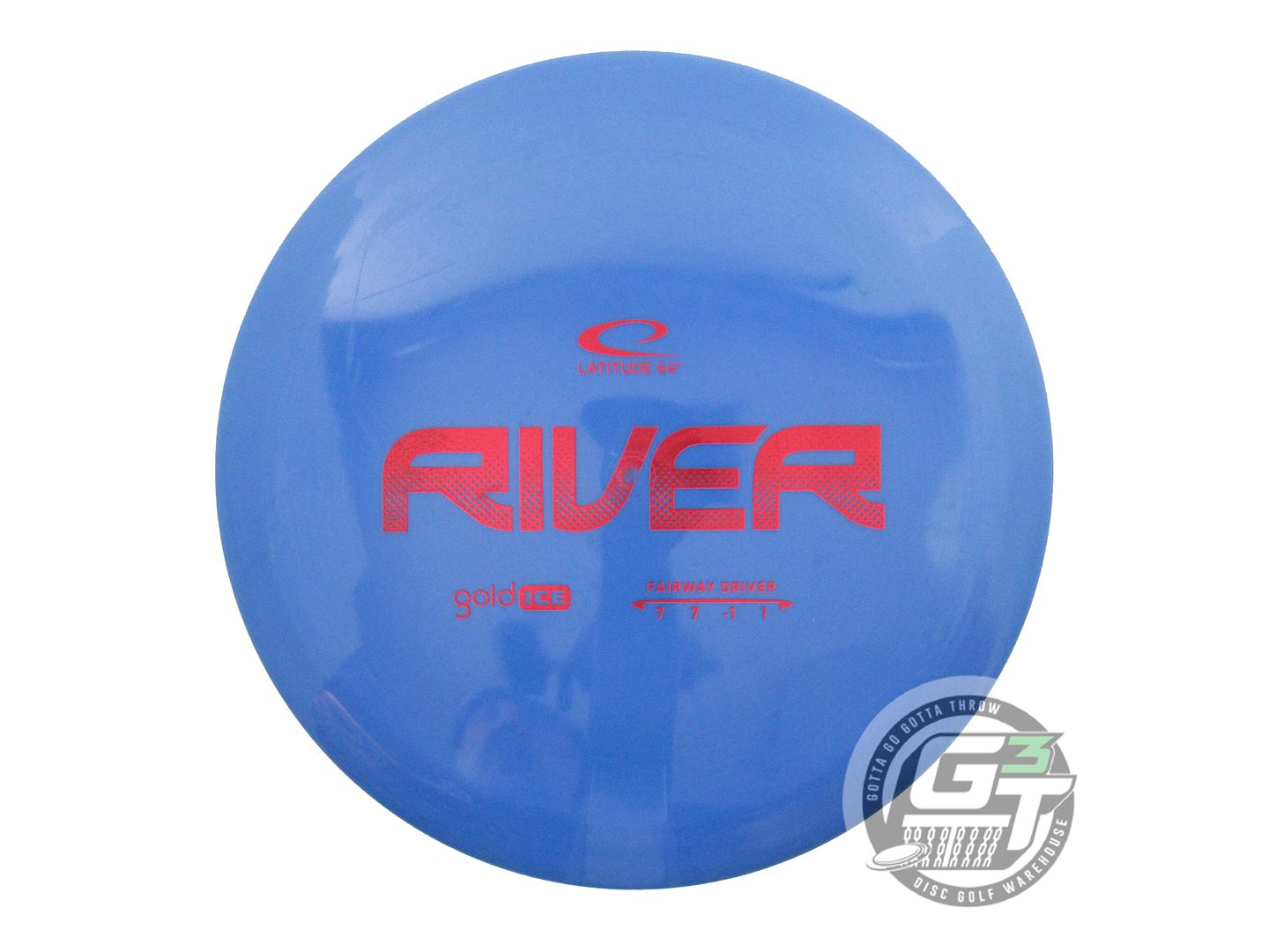 USED Latitude 64 Gold Ice River 174g Blue Red Foil Fairway Driver Golf Disc