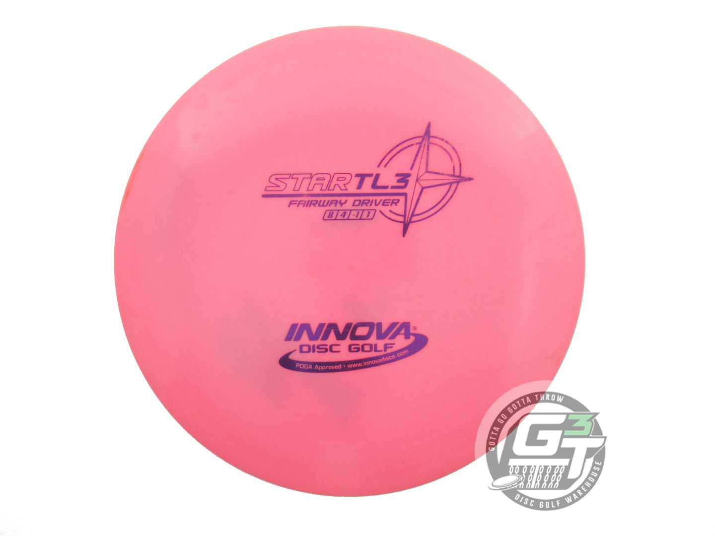 USED Innova Star TL3 174g Pink Purple Foil Fairway Driver Golf Disc