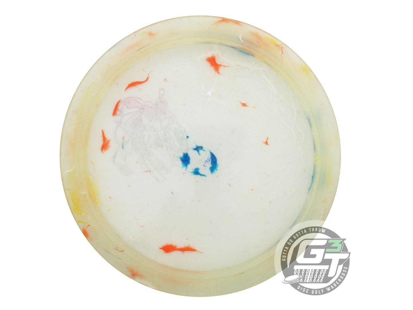 USED Discraft [McBETH] Glo Jawbreaker Z FLX Anax 175g Rainbow Foil Driver Disc