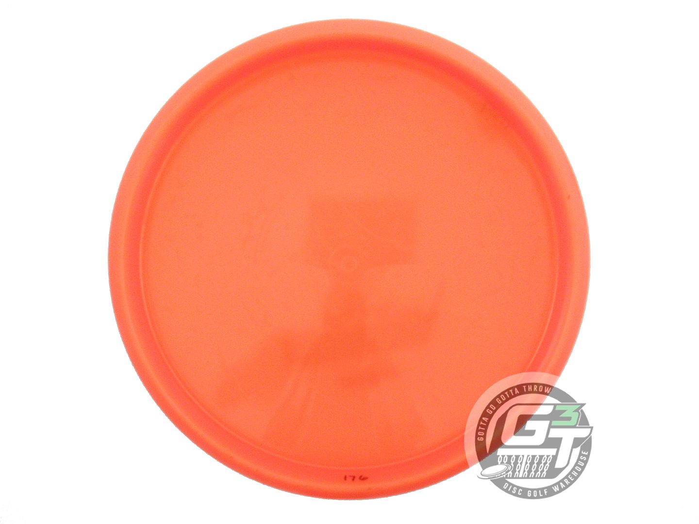 USED Dynamic Discs [RISLEY] Glow Hybrid Warden 175g Orange Teal Foil Putter Disc