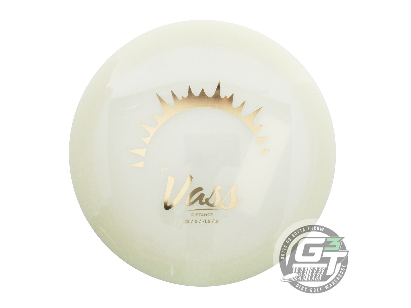 Kastaplast Glow K1 Vass Distance Driver Golf Disc (Individually Listed)