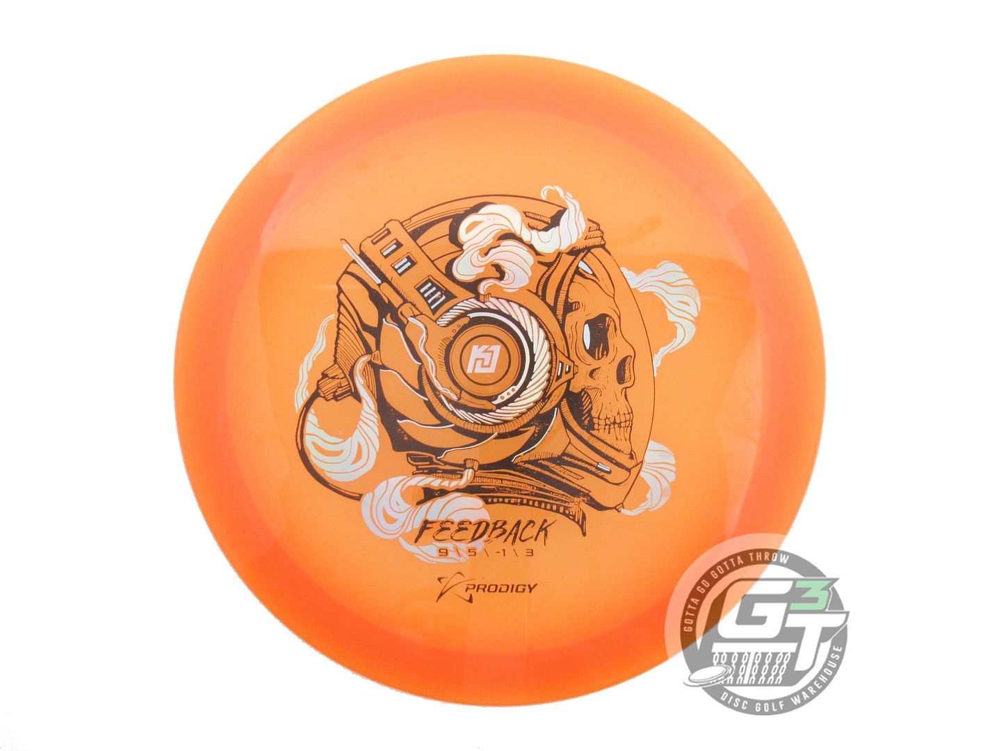 USED Prodigy Discs [JONES] 400 Feedback 175g Orange Fairway Driver Golf Disc