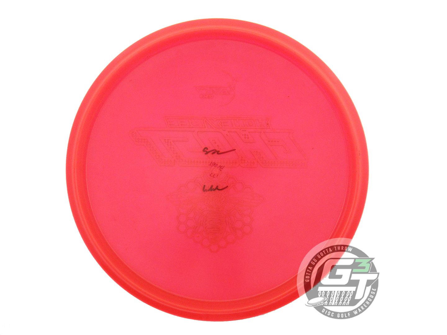 USED Legacy Discs Honey Bee Pinnacle Ghost 177g Red Rainbow Midrange Disc
