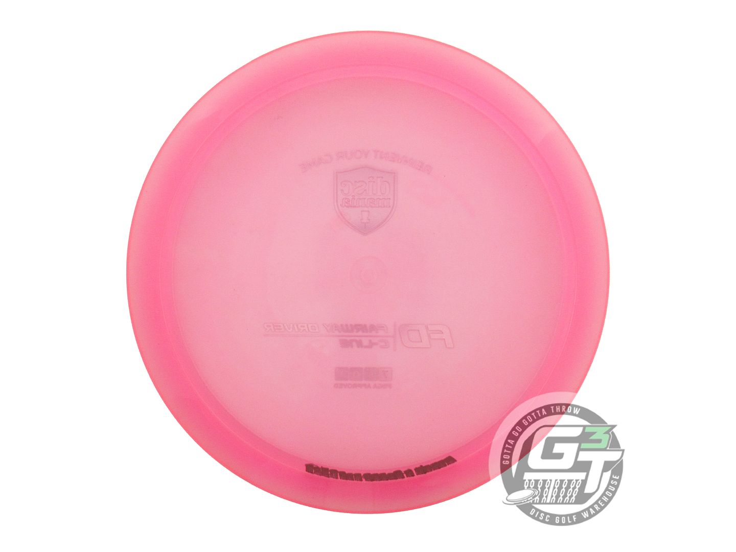 USED DiscMania C-Line FD 175g Pink Purple Foil Fairway Driver Golf Disc