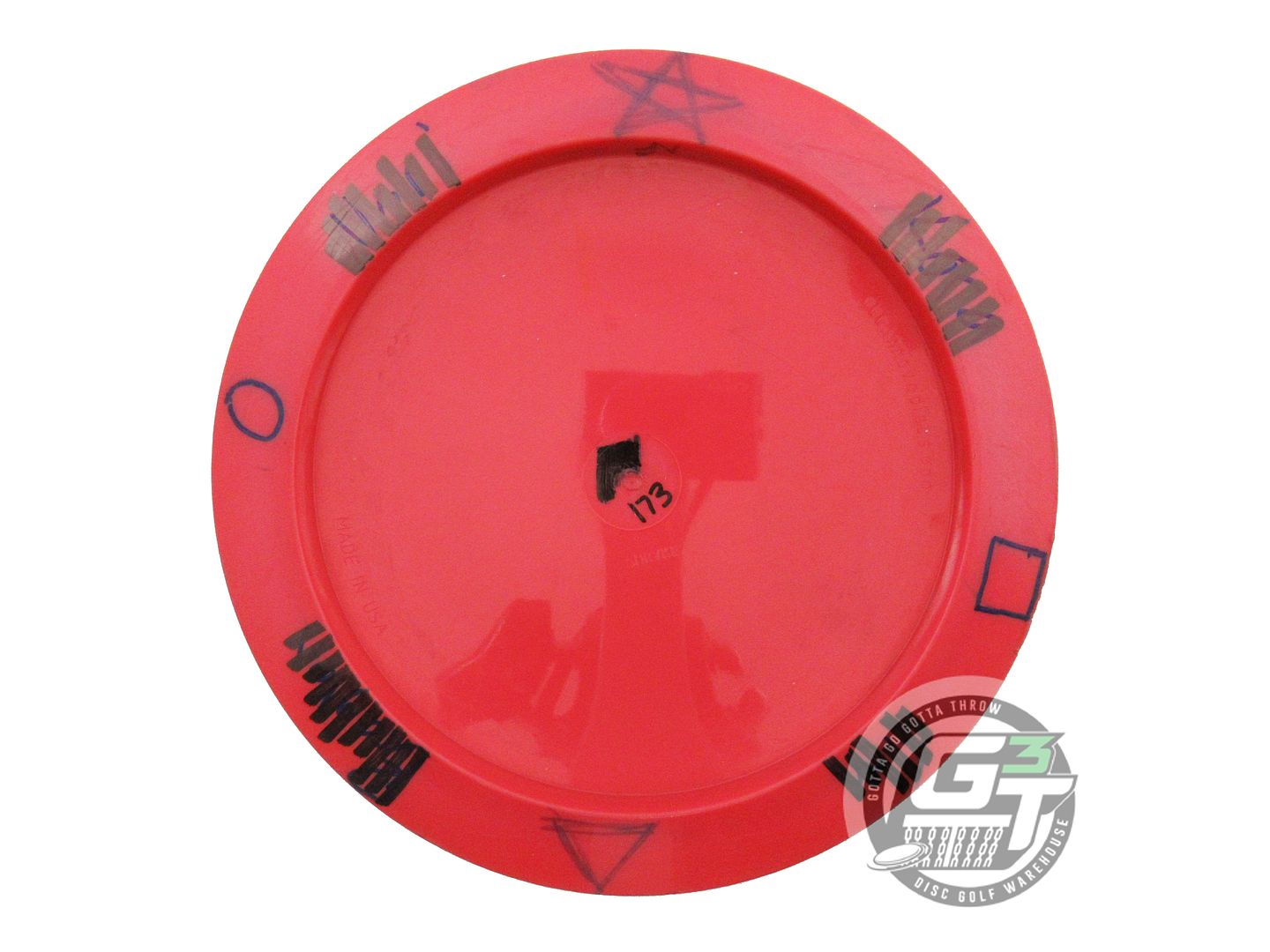 USED Innova Star Shryke 173g Red Teal Shatter Foil Distance Driver Golf Disc