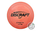 USED Discraft ESP Crank 173g Orange Black Stamp Distance Driver Golf Disc