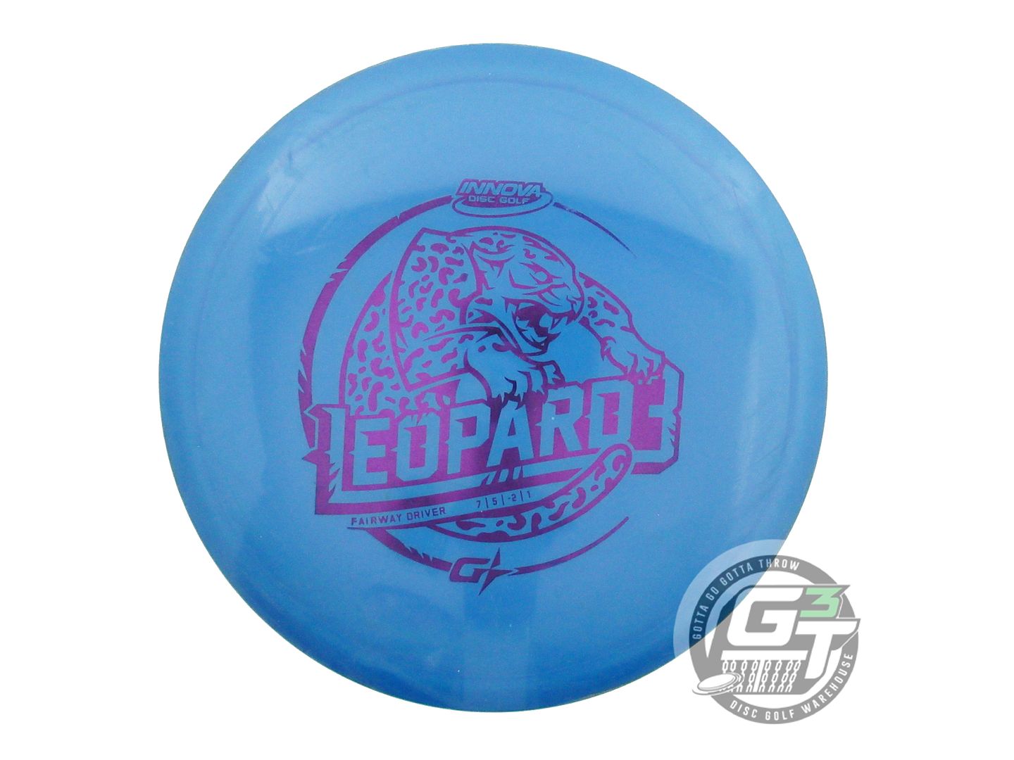 USED Innova GStar Leopard3 172g Blue Purple Foil Fairway Driver Golf Disc