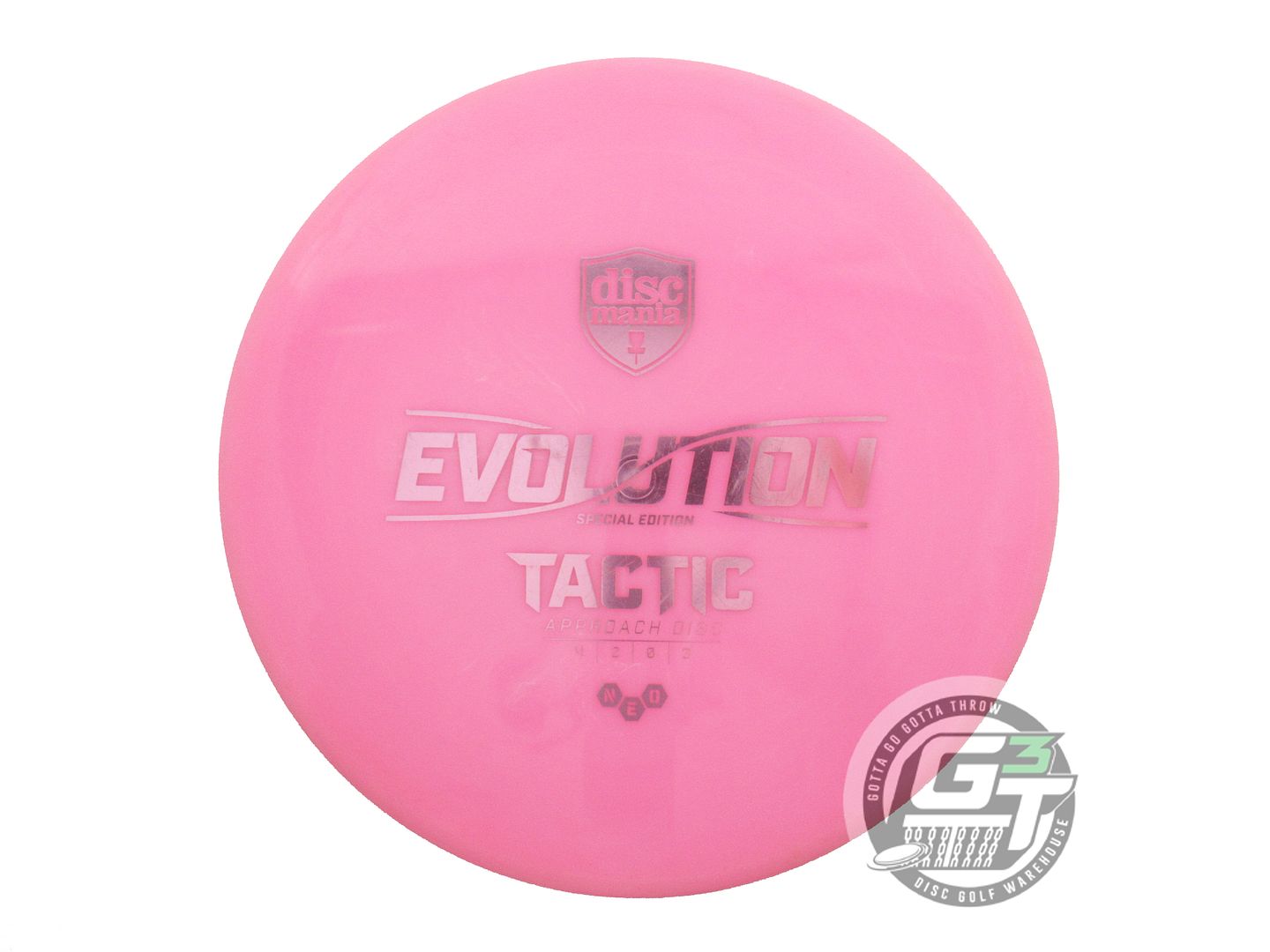 USED DiscMania [SE] Neo Tactic 176g Pink Pink Foil Putter Golf Disc