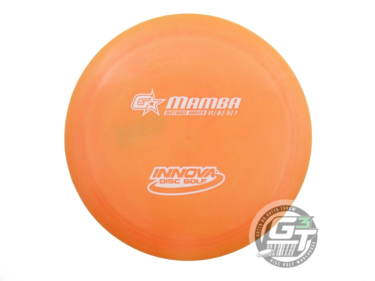 USED Innova GStar Mamba 172g Orange White Stamp Distance Driver Golf Disc