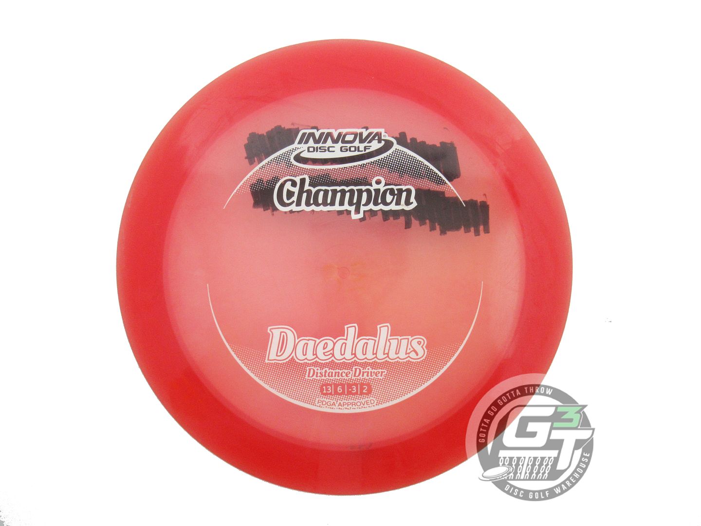 USED Innova Champion Daedalus 172g Red White Stamp Distance Driver Golf Disc