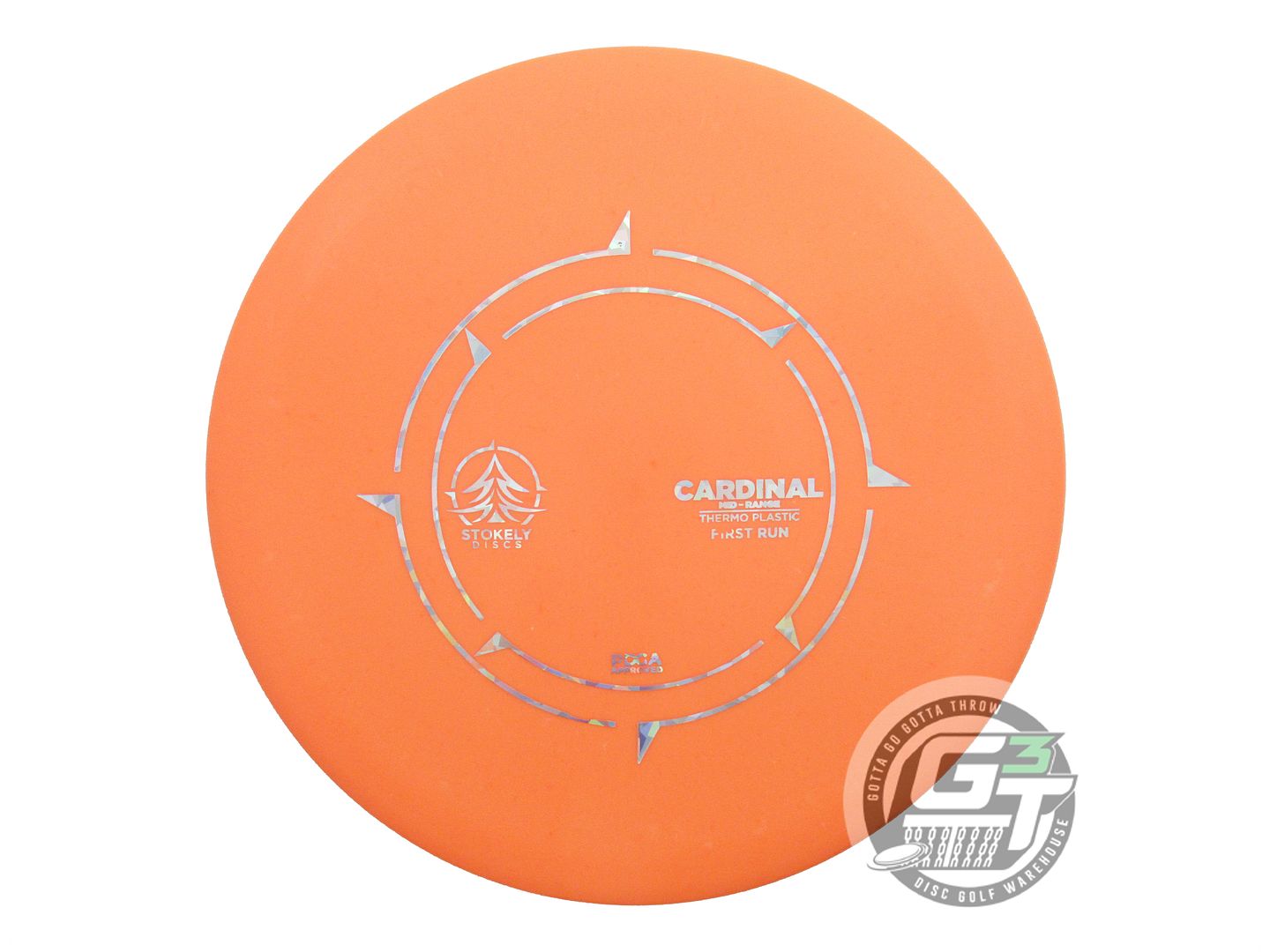 Stokely First Run Thermo Cardinal Midrange Golf Disc (Individually Listed)