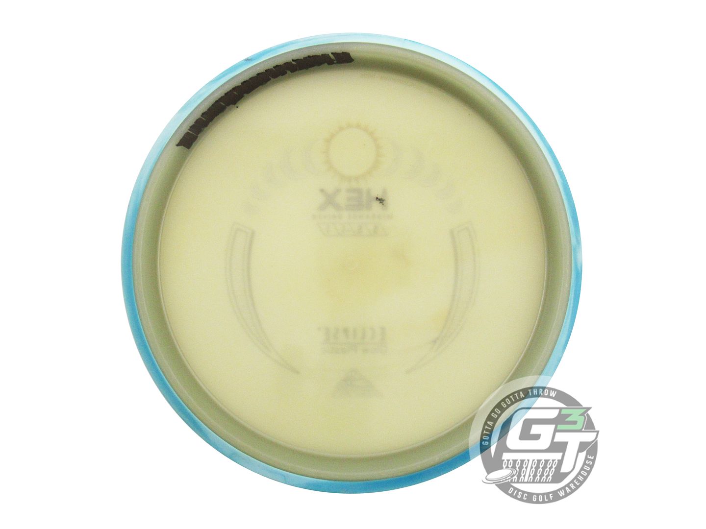 USED Axiom Discs Eclipse Proton Hex 177g Sky Blue Rim Midrange Golf Disc