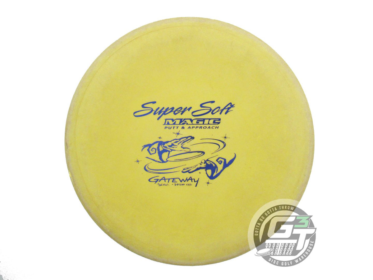 USED Gateway SureGrip SS Magic 175g Yellow Blue Foil Putter Golf Disc