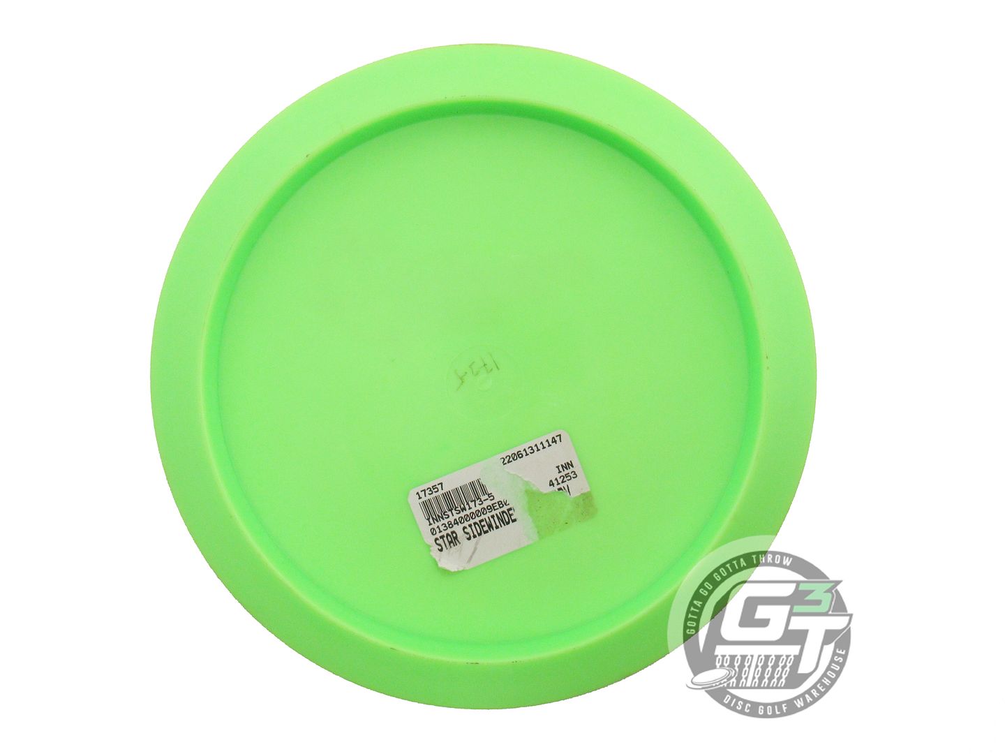 USED Innova Star Sidewinder 175g Lime Blue Foil Distance Driver Golf Disc