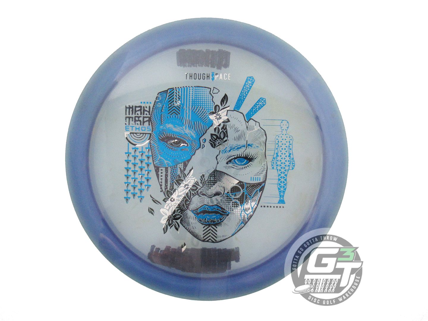 USED Thought Space Ethos Mantra 175g Blue Fairway Driver Golf Disc