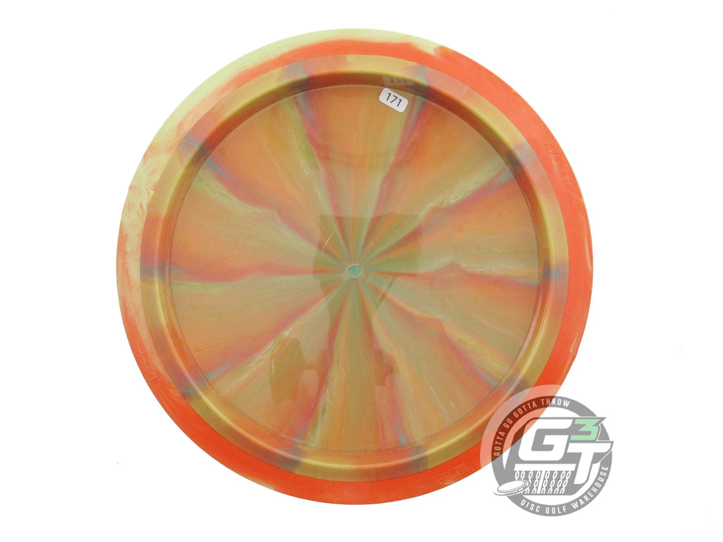 USED Axiom Discs X-OUT Cosmic Neutron Defy 171g Peach-Pink Distance Driver Disc