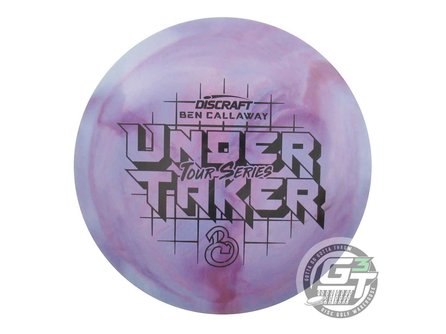 USED Discraft [CALLAWAY] Swirl ESP Undertaker 175g Purple Distance Driver Disc
