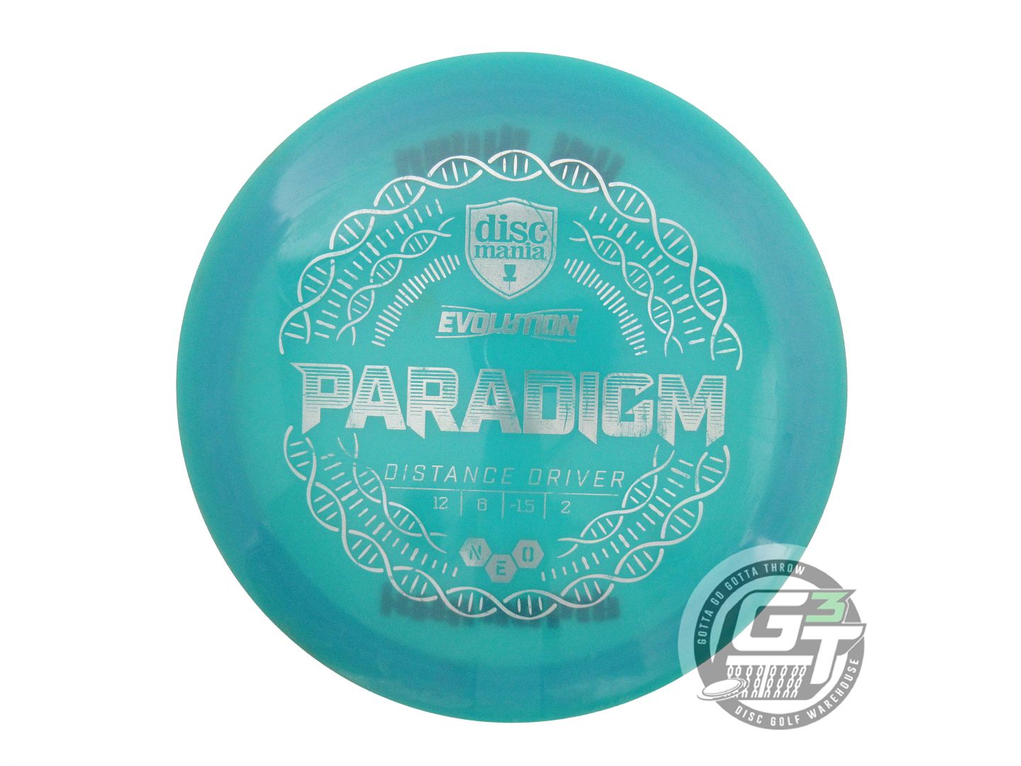 USED DiscMania Neo Mutant 174g Purple Red Foil Midrange Golf Disc