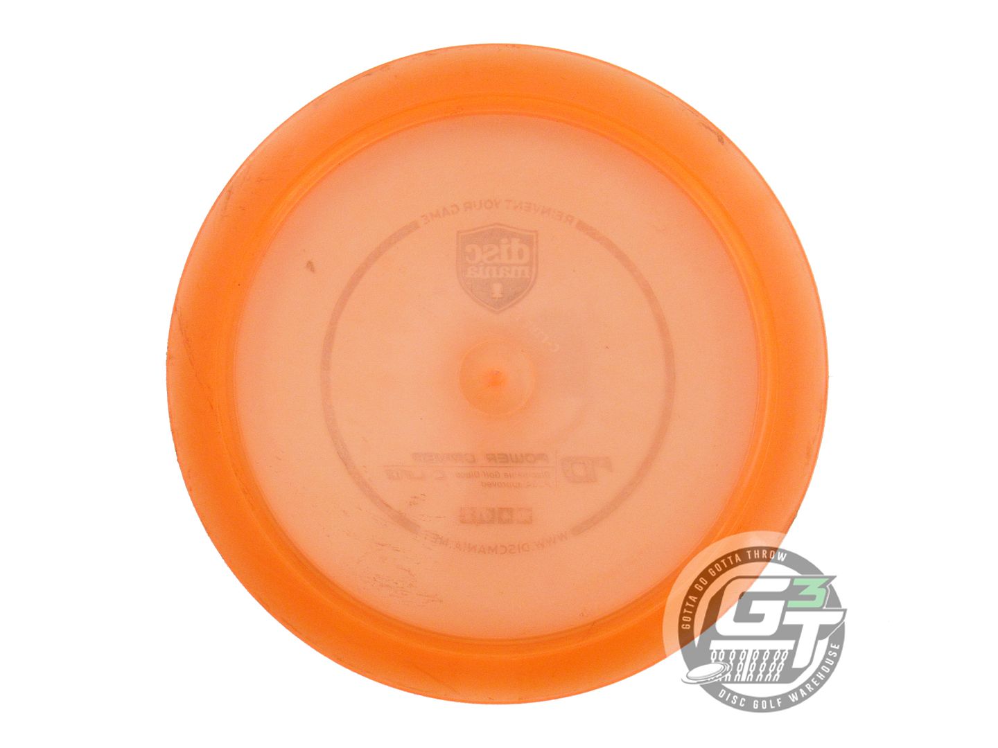 USED DiscMania C-Line PD 175g Orange Silver Foil Distance Driver Golf Disc
