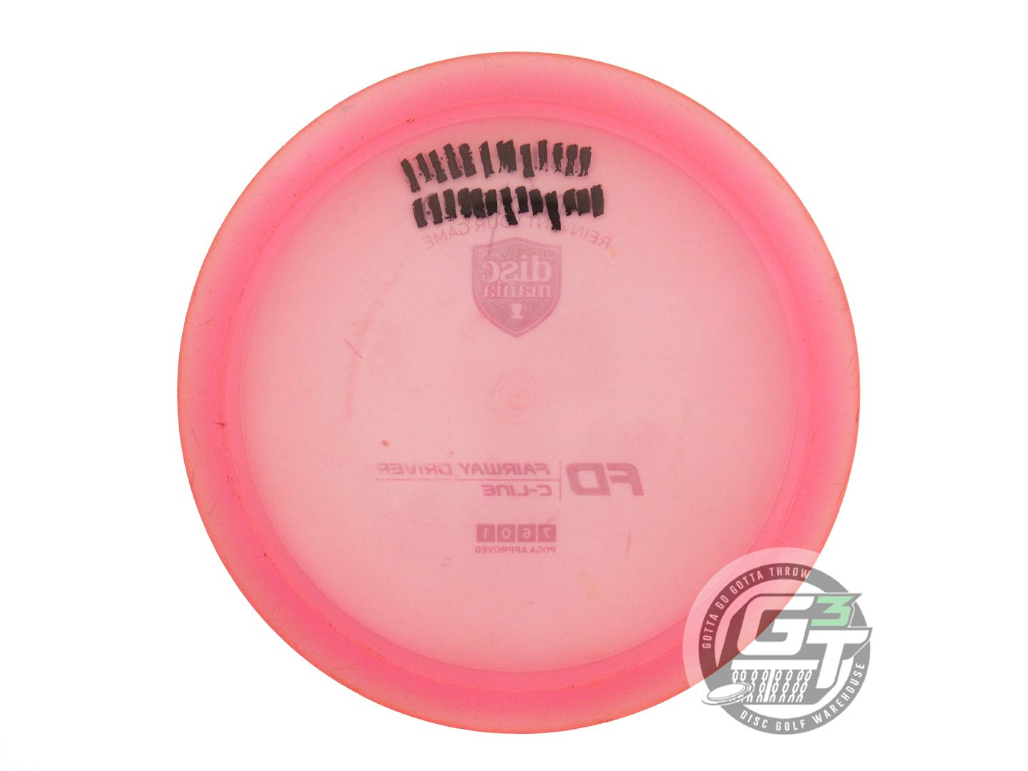 USED DiscMania C-Line FD 176g Pink Magenta Foil Fairway Driver Golf Disc