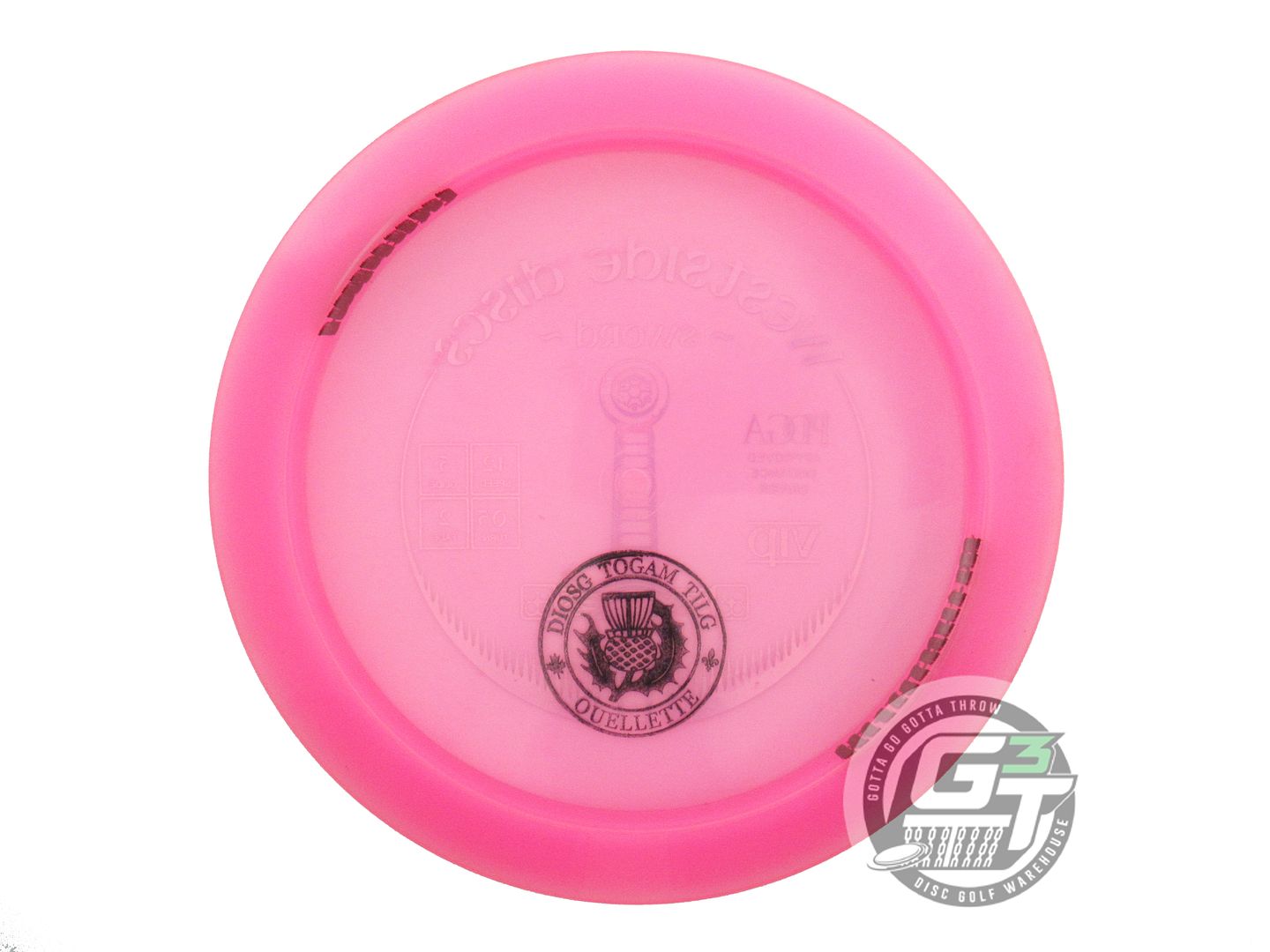 USED Westside Discs VIP Sword 173g Pink Silver Foil Distance Driver Golf Disc