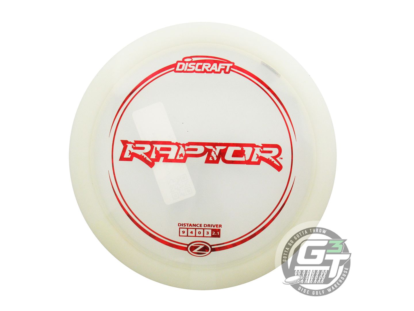 Discraft Elite Z Raptor Distance Driver Golf Disc (Individually Listed)