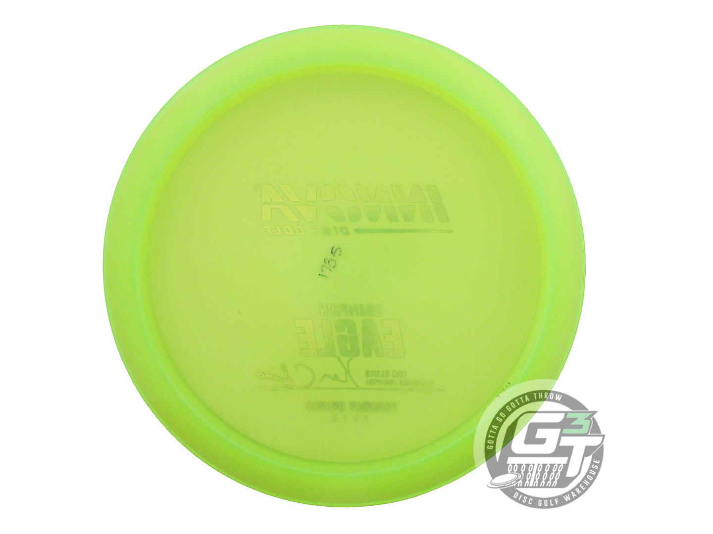 NOS Innova Champion Eagle 174g Yellow Checker Foil Fairway Driver Golf Disc