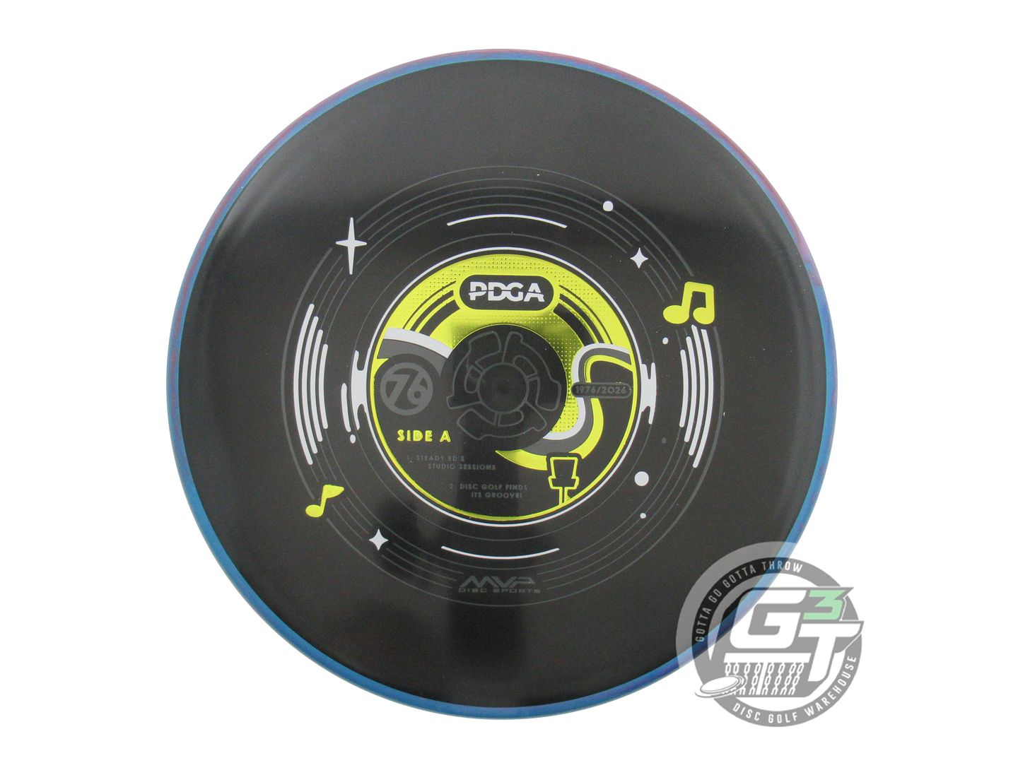 NOS Axiom Discs [PDGA] Neutron Tempo 173g Black Blue Rim Midrange Golf Disc