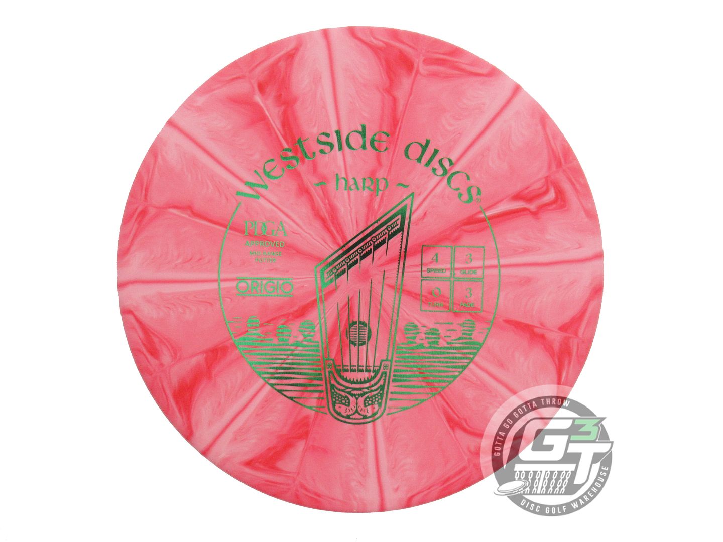 Westside Origio Burst Harp Putter Golf Disc (Individually Listed)
