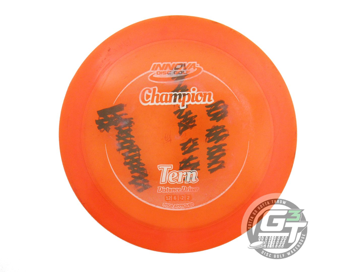 USED Innova Champion Tern 174g Orange White Stamp Distance Driver Golf Disc